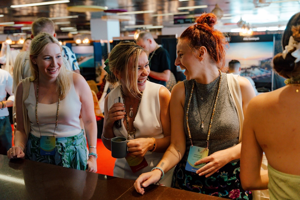 Group networking at the marketplace 